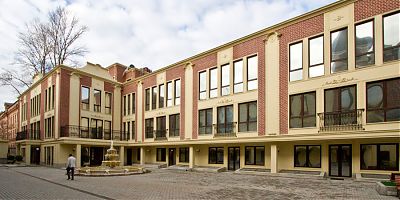 Облицовка зданий Делового Центра клинкерными термопанелями Stroeher